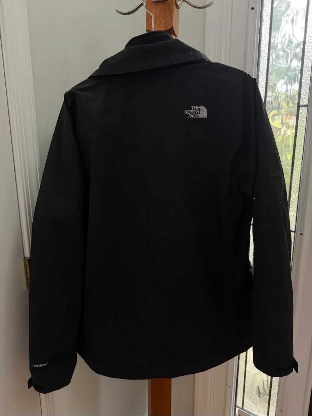 The North Face Men's Black Ski Jacket with Hood